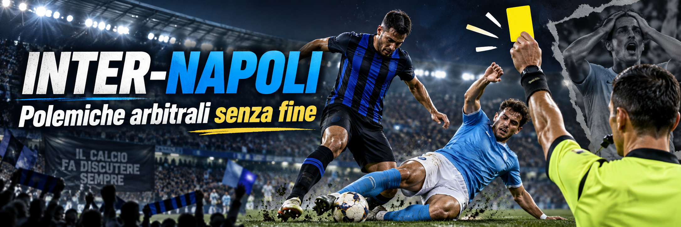 Inter-Napoli continua a dividere tifosi e addetti ai lavori. Dal contatto tra Lautaro e Rafa Marín al possibile mani di Lobotka, analizzo gli episodi arbitrali che hanno acceso il big match di San Siro e una domanda destinata a restare aperta: il capitano dell’Inter andava espulso?