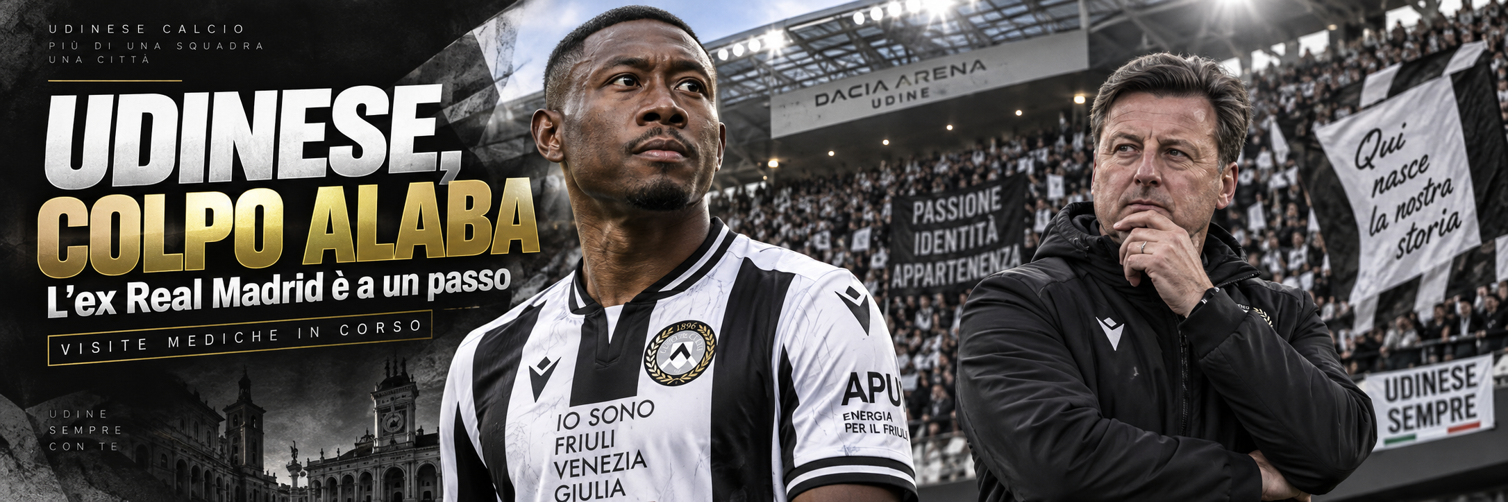 David Alaba è a un passo dall’Udinese. Il 34enne ex Bayern Monaco e Real Madrid ha raggiunto un accordo con i friulani e sta sostenendo le visite mediche. Analizzo un’operazione sorprendente che potrebbe portare in Serie A un quattro volte campione d’Europa e cambiare il peso della difesa bianconera.